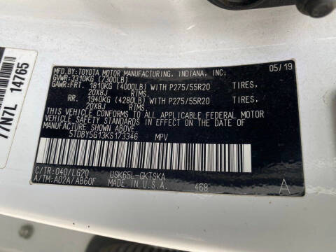 2019 Toyota Sequoia TRD Sport