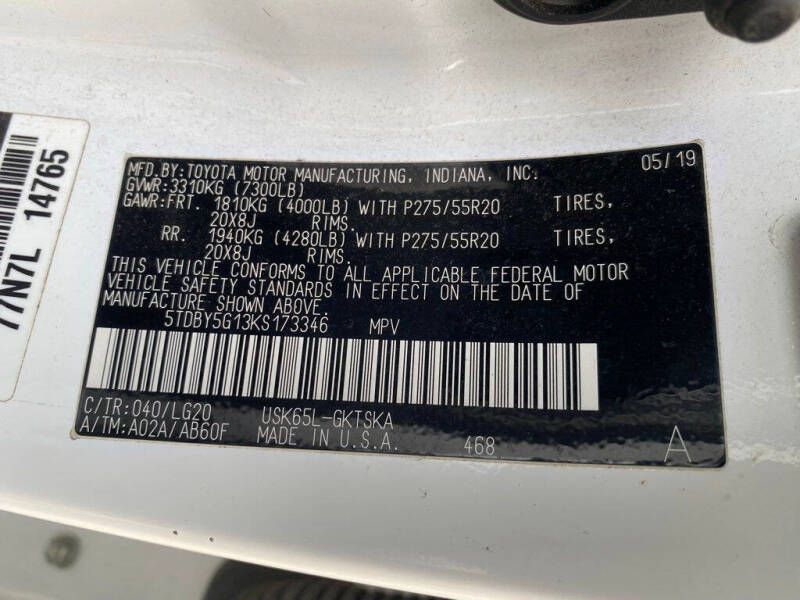 2019 Toyota Sequoia TRD Sport