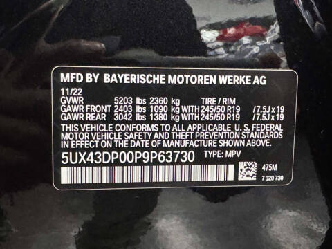 2023 BMW X3 sDrive30i