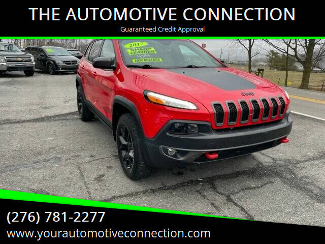 2017 Jeep Cherokee for sale at THE AUTOMOTIVE CONNECTION in Atkins VA