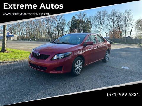 2009 Toyota Corolla for sale at Extreme Autos in Front Royal VA