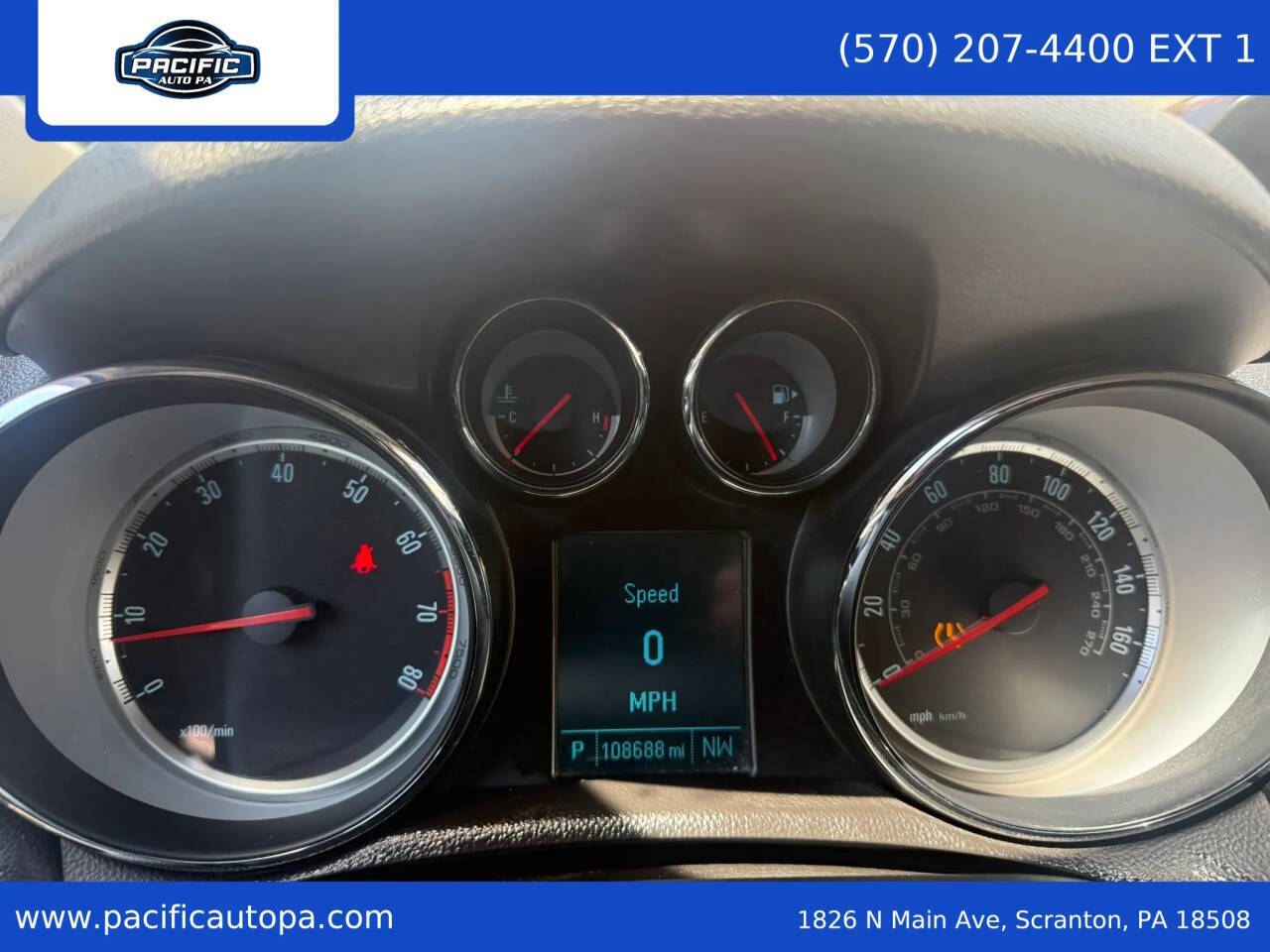 Dk. Red 2016 Buick Encore Base Base 4dr Crossover 18