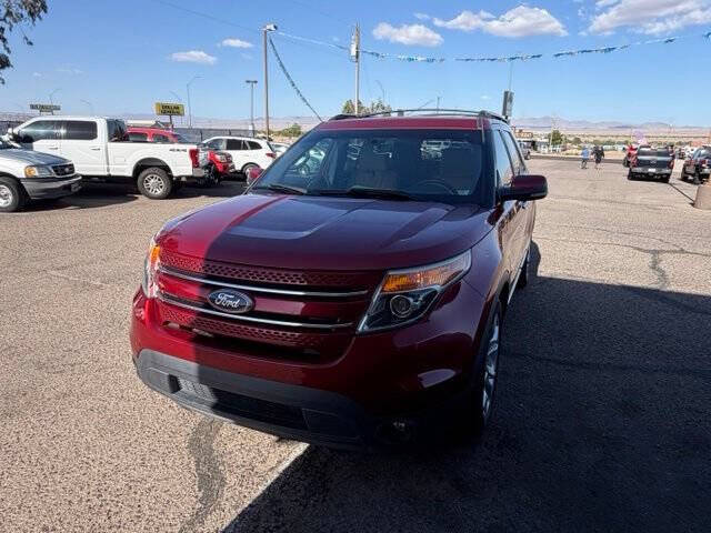 Red 2013 Ford Explorer Limited Limited 4dr SUV 2