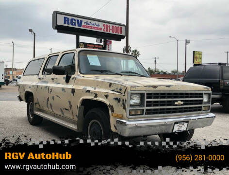 1989 Chevrolet Suburban for sale at RGV AutoHub in Harlingen TX