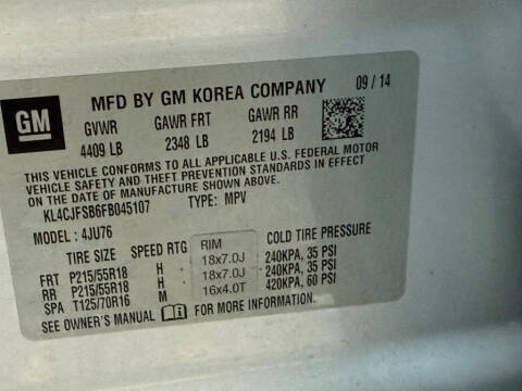 2015 Buick Encore Convenience