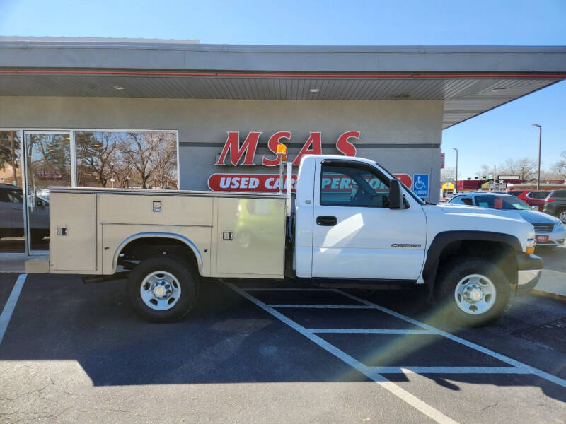 2002 Chevrolet Silverado 2500HD for sale at MSAS AUTO SALES in Grand Island NE