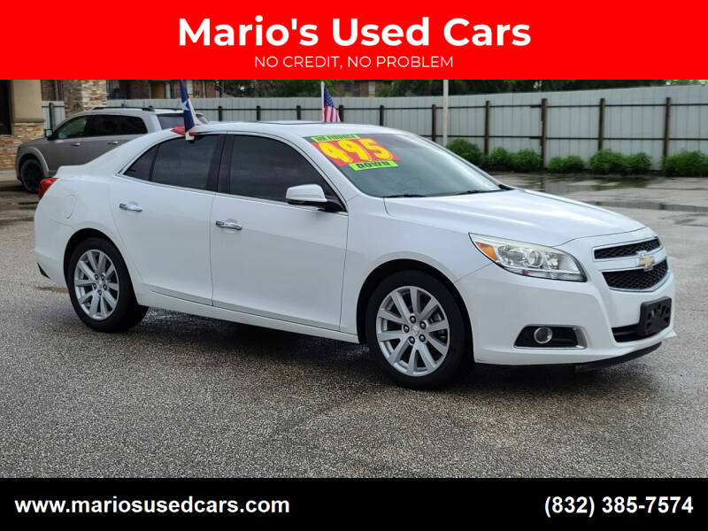 2013 Chevrolet Malibu for sale at Mario's Used Cars - Pasadena Location in Pasadena TX