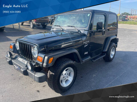 2001 Jeep Wrangler for sale at Eagle Auto LLC in Green Bay WI