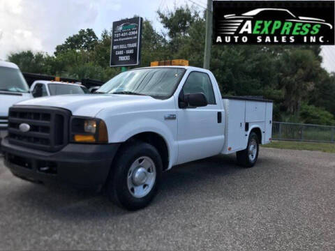 2005 Ford F-250 Super Duty for sale at A EXPRESS AUTO SALES INC in Tarpon Springs FL