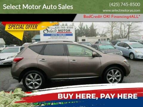 2012 Nissan Murano for sale at Select Motor Auto Sales in Lynnwood WA