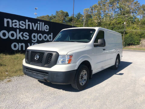 2016 Nissan NV Cargo for sale at Allstate Auto Sales & Service in Nashville TN