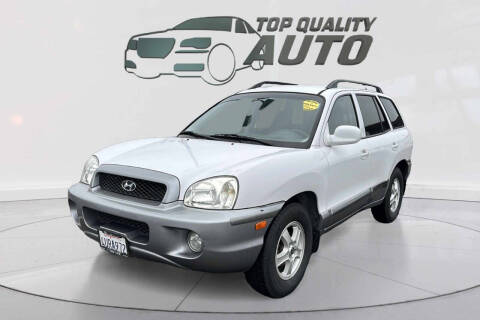 2002 Hyundai Santa Fe for sale at TOP QUALITY AUTO in Rancho Cordova CA