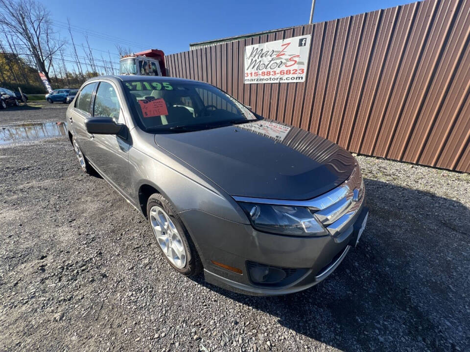 2010 Ford Fusion for sale at Marz Motors in Brewerton, NY