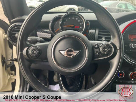 2016 MINI Hardtop 2 Door Cooper S
