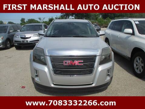 2012 GMC Terrain for sale at First Marshall Auto Auction in Harvey IL