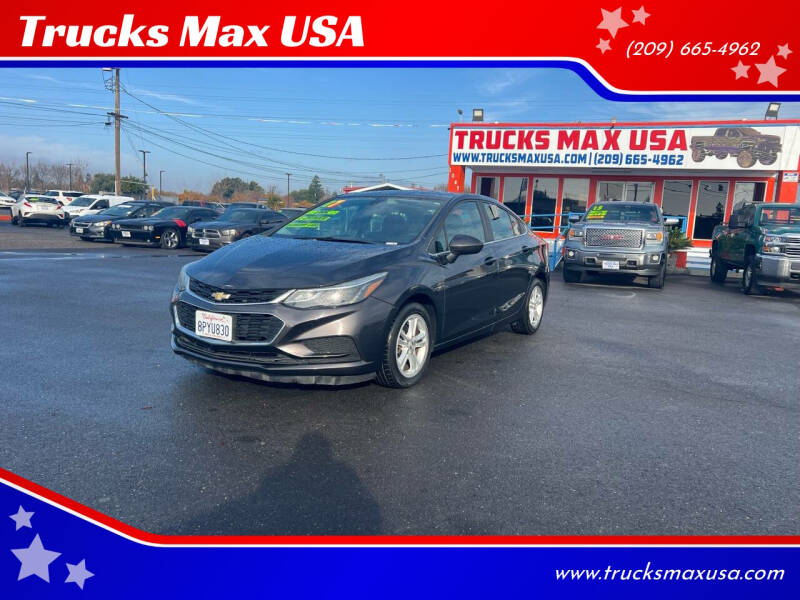 2017 Chevrolet Cruze for sale at Trucks Max USA in Manteca CA