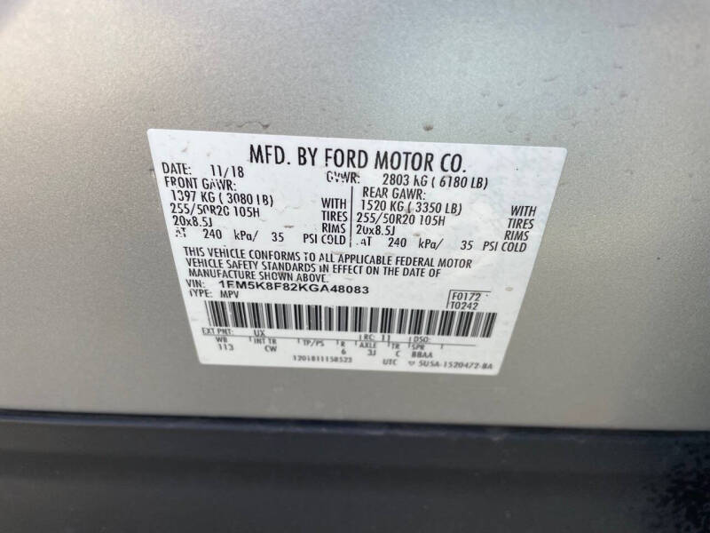 2019 Ford Explorer Limited