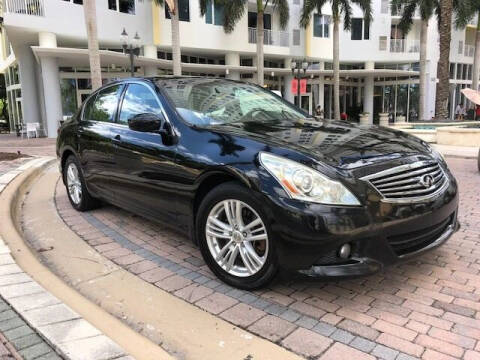 2010 Infiniti G37 Sedan for sale at Florida Cool Cars in Fort Lauderdale FL