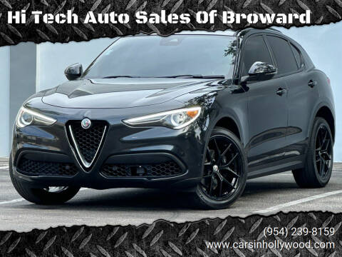2018 Alfa Romeo Stelvio for sale at Hi Tech Auto Sales Of Broward in Hollywood FL