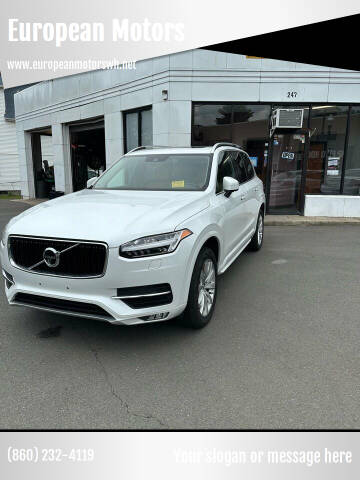 2016 Volvo XC90 for sale at European Motors in West Hartford CT
