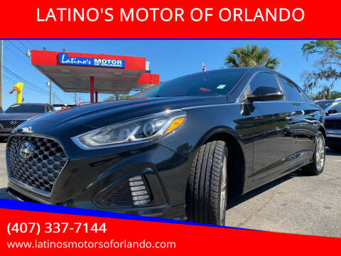 2019 Hyundai Sonata for sale at LATINO'S MOTOR OF ORLANDO in Orlando FL