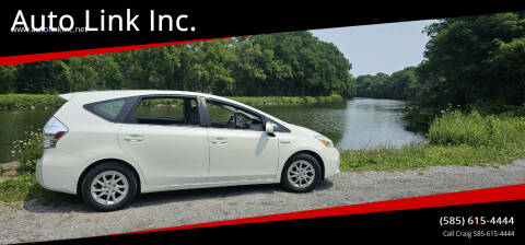 2012 Toyota Prius v for sale at Auto Link Inc. in Spencerport NY