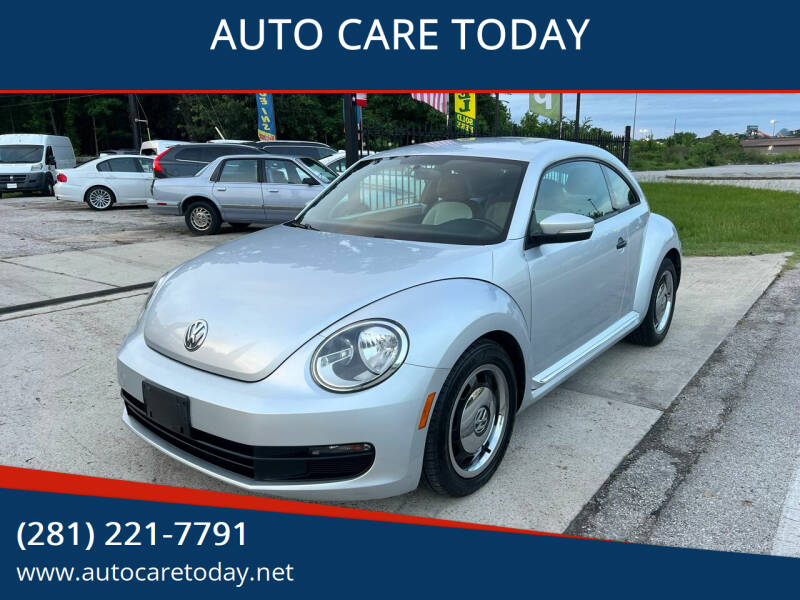 2015 Volkswagen Beetle for sale at AUTO CARE TODAY in Spring TX