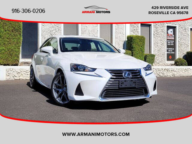 2017 Lexus IS 300 for sale at Armani Motors in Roseville CA