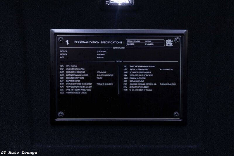 2022 Ferrari 296 GTB