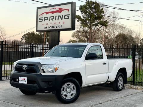 2014 Toyota Tacoma for sale at Spring Motors in Spring TX