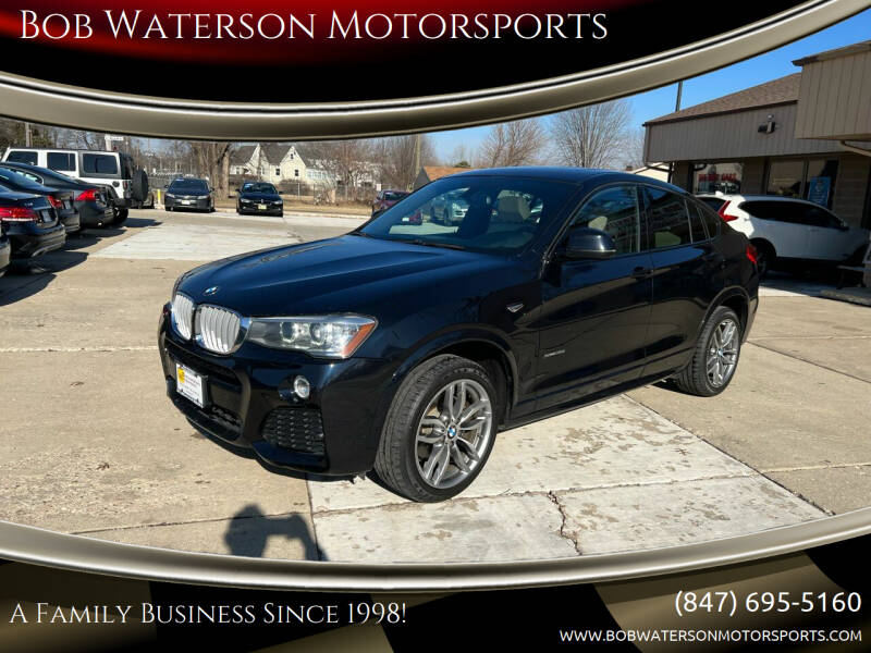 2016 BMW X4 for sale at Bob Waterson Motorsports in South Elgin IL