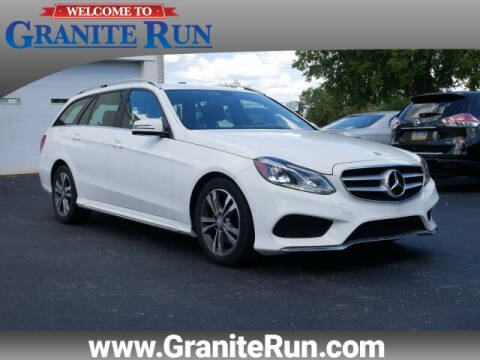 2014 Mercedes-Benz E-Class for sale at GRANITE RUN PRE OWNED CAR AND TRUCK OUTLET in Media PA