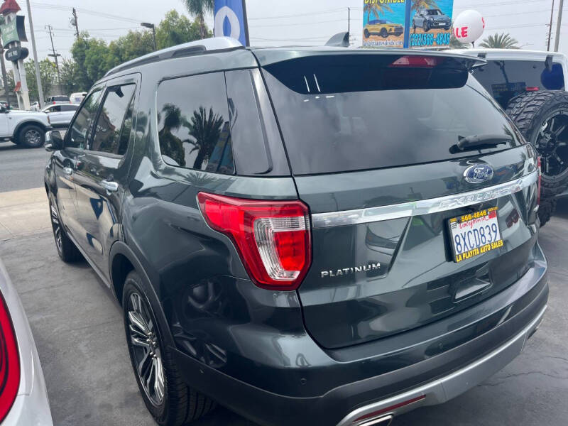 2016 Ford Explorer Platinum