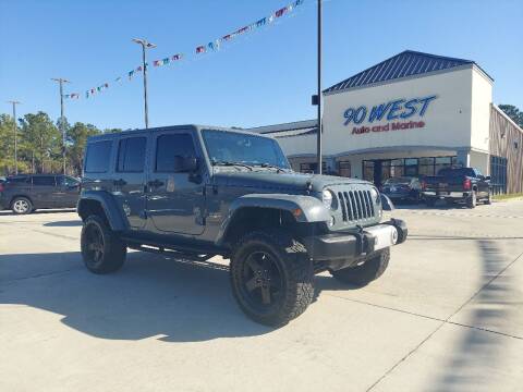 2014 Jeep Wrangler Unlimited for sale at 90 West Auto & Marine Inc in Mobile AL