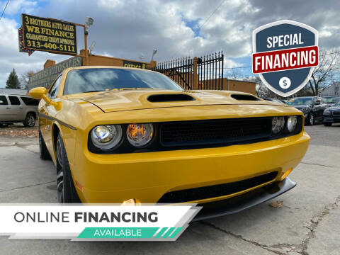 2012 Dodge Challenger for sale at 3 Brothers Auto Sales Inc in Detroit MI