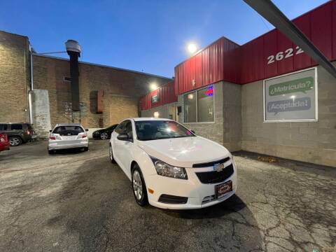 2012 Chevrolet Cruze for sale at Alpha Motors in Chicago IL