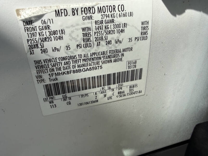 2011 Ford Explorer Limited