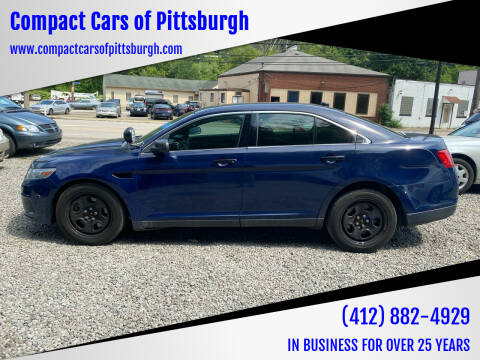2014 Ford Taurus for sale at Compact Cars of Pittsburgh in Pittsburgh PA