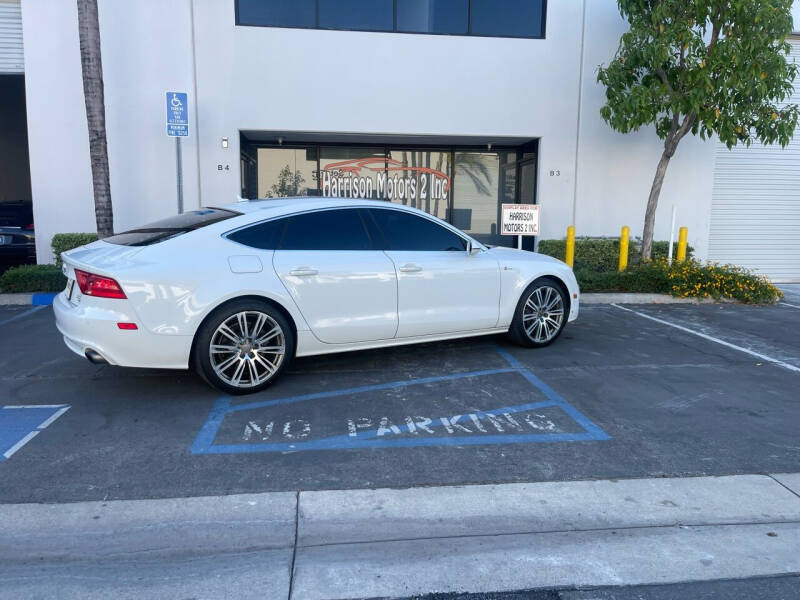 2013 Audi A7 for sale at Harrison Motors 2 INC in Riverside CA