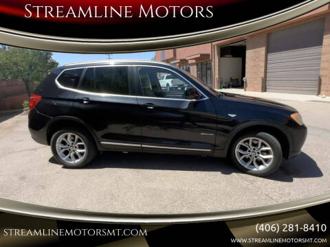 2011 BMW X3 for sale at Streamline Motors in Billings MT