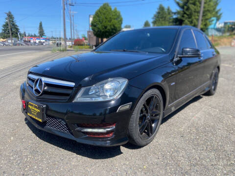 2012 Mercedes-Benz C-Class for sale at Bright Star Motors in Tacoma WA