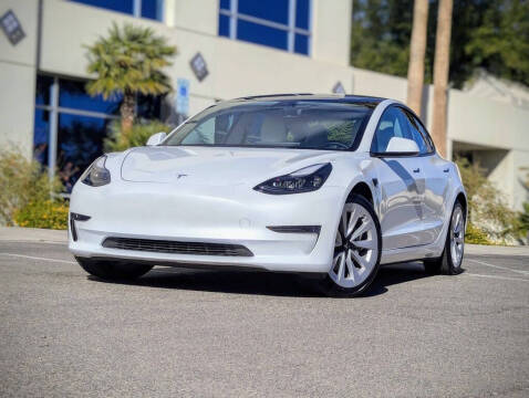 2022 Tesla Model 3 for sale at Divine Motors in Las Vegas NV