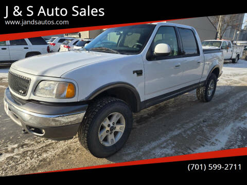 2002 Ford F-150 for sale at J & S Auto Sales in Thompson ND