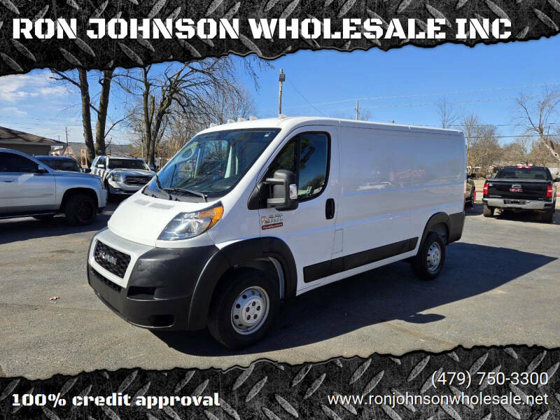 2020 RAM ProMaster for sale at RON JOHNSON WHOLESALE INC in Springdale AR