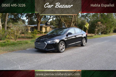 2018 Hyundai Elantra for sale at Car Bazaar in Pensacola FL