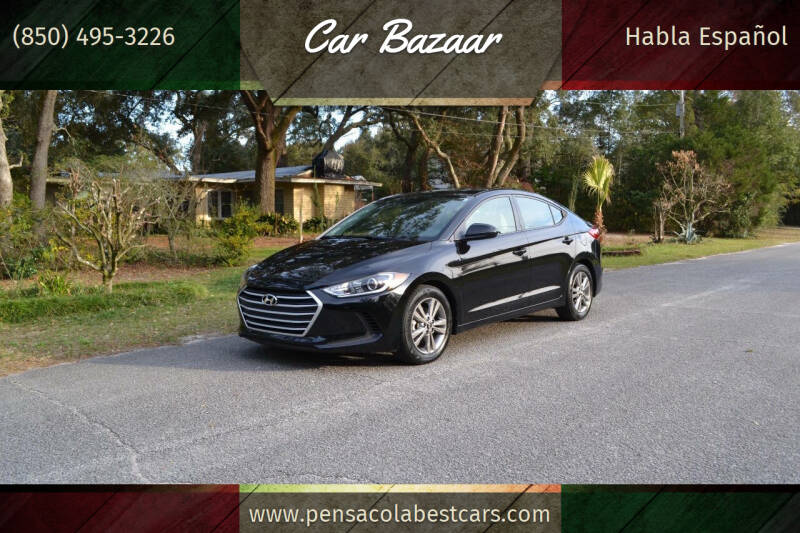 2018 Hyundai Elantra for sale at Car Bazaar in Pensacola FL