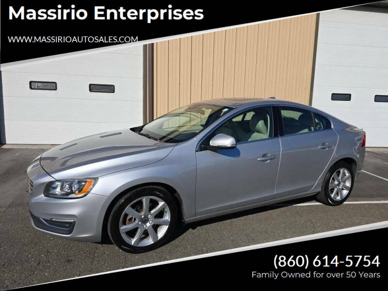 2016 Volvo S60 for sale at Massirio Enterprises in Middletown CT