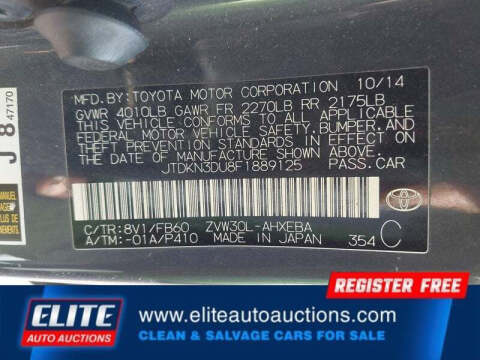 2015 Toyota Prius Two