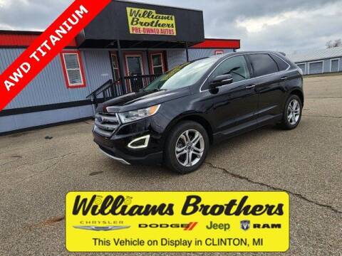 2017 Ford Edge for sale at Williams Brothers Pre-Owned Monroe in Monroe MI