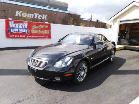 2005 Lexus SC 430 for sale at Variety Auto Sales in Worcester MA
